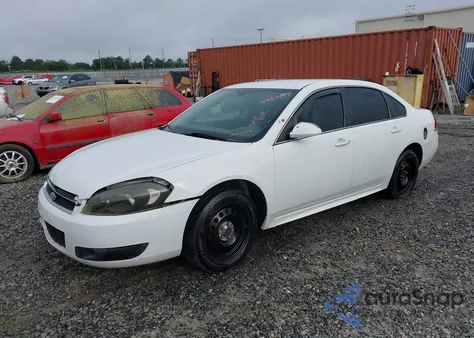 2012 Chevrolet Impala Police z USA, uszkodzony, nr VIN 2G1WD5E33C1300308